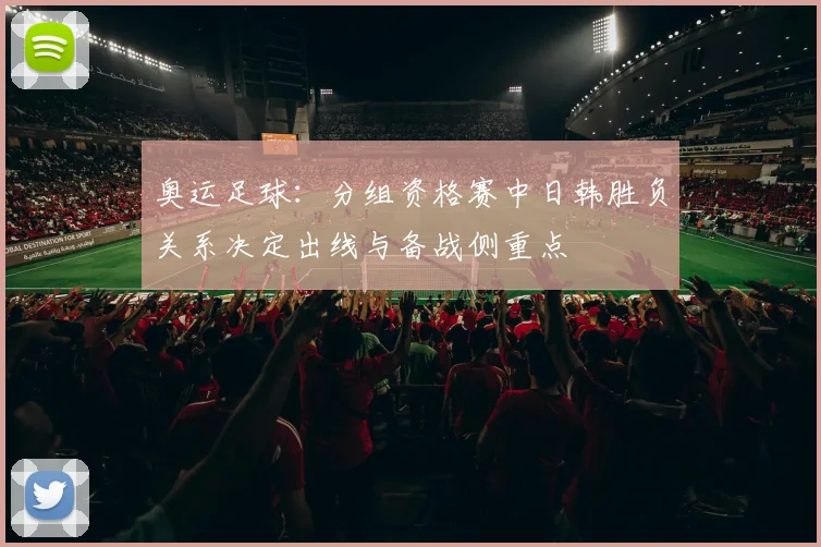 奥运足球：分组资格赛中日韩胜负关系决定出线与备战侧重点